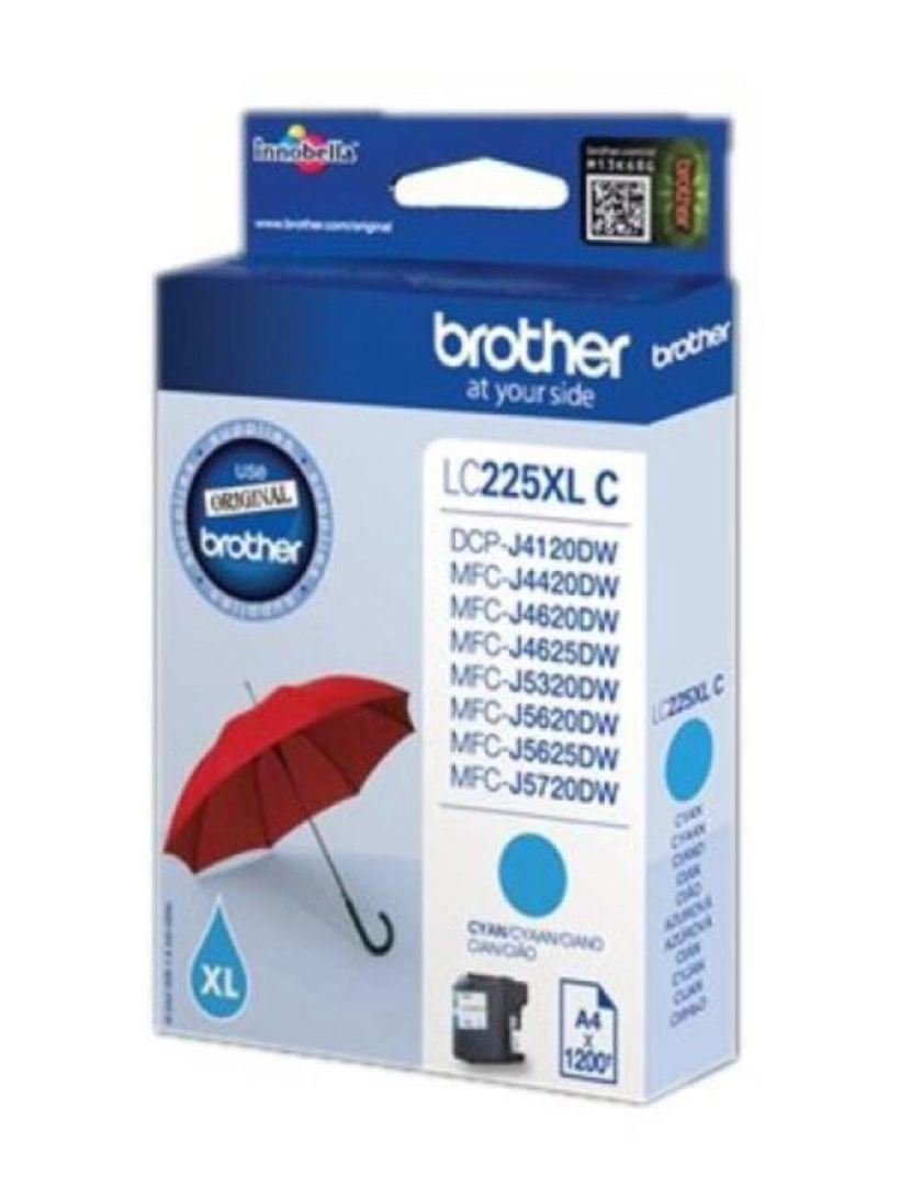 Brother - Cartucho Compatível Brother LC225XLCBPP