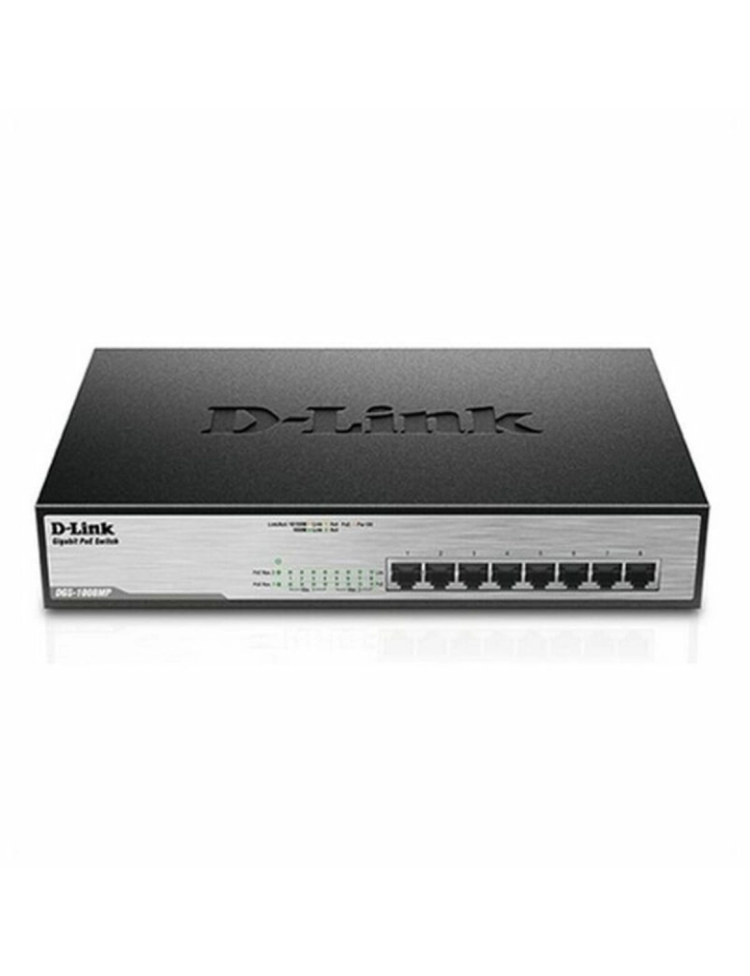 imagem de Switch de mesa D-Link DGS-1008MP 16 Gbps LAN1