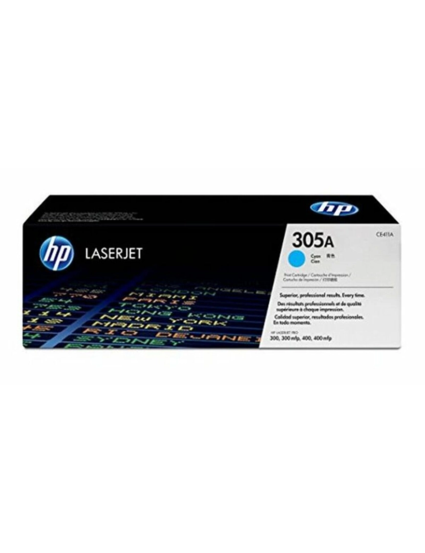 imagem de Tóner Original HP CE411A Ciano4