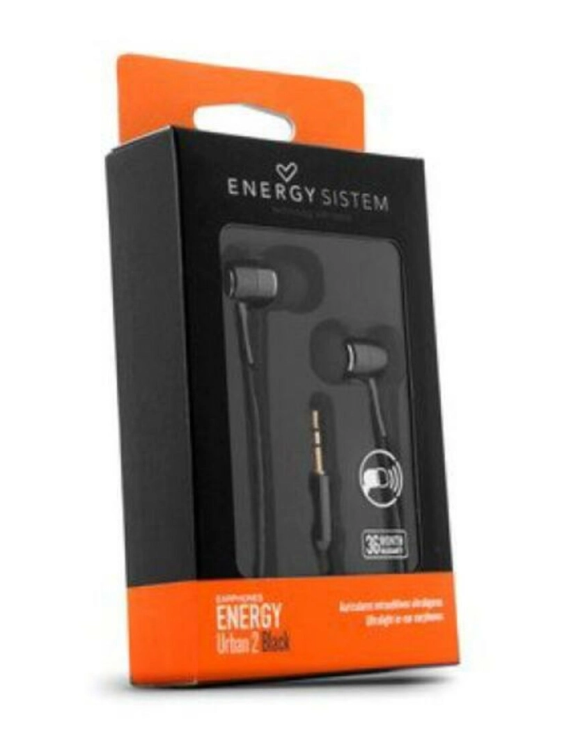 ENERGY SISTEM - Auriculares Energy Sistem 422845 Preto