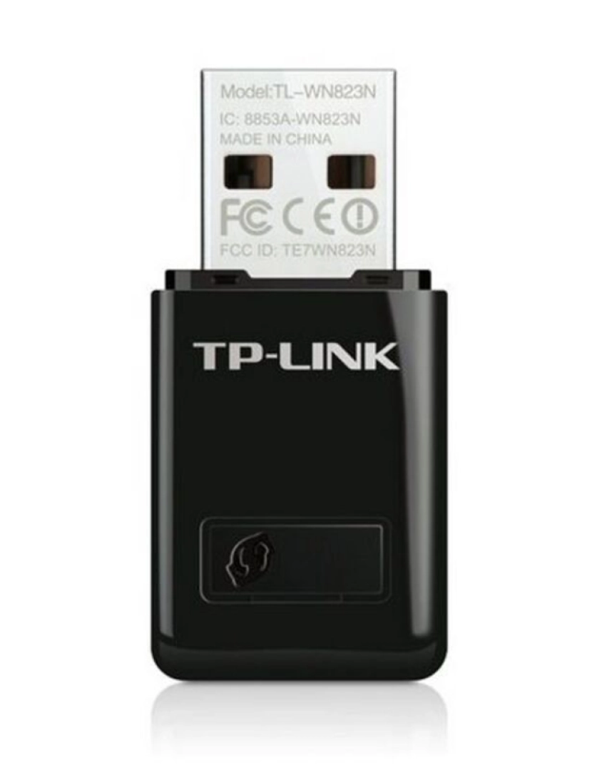 Tp-Link - Adaptador USB TP-Link TL-WN823N WIFI Preto