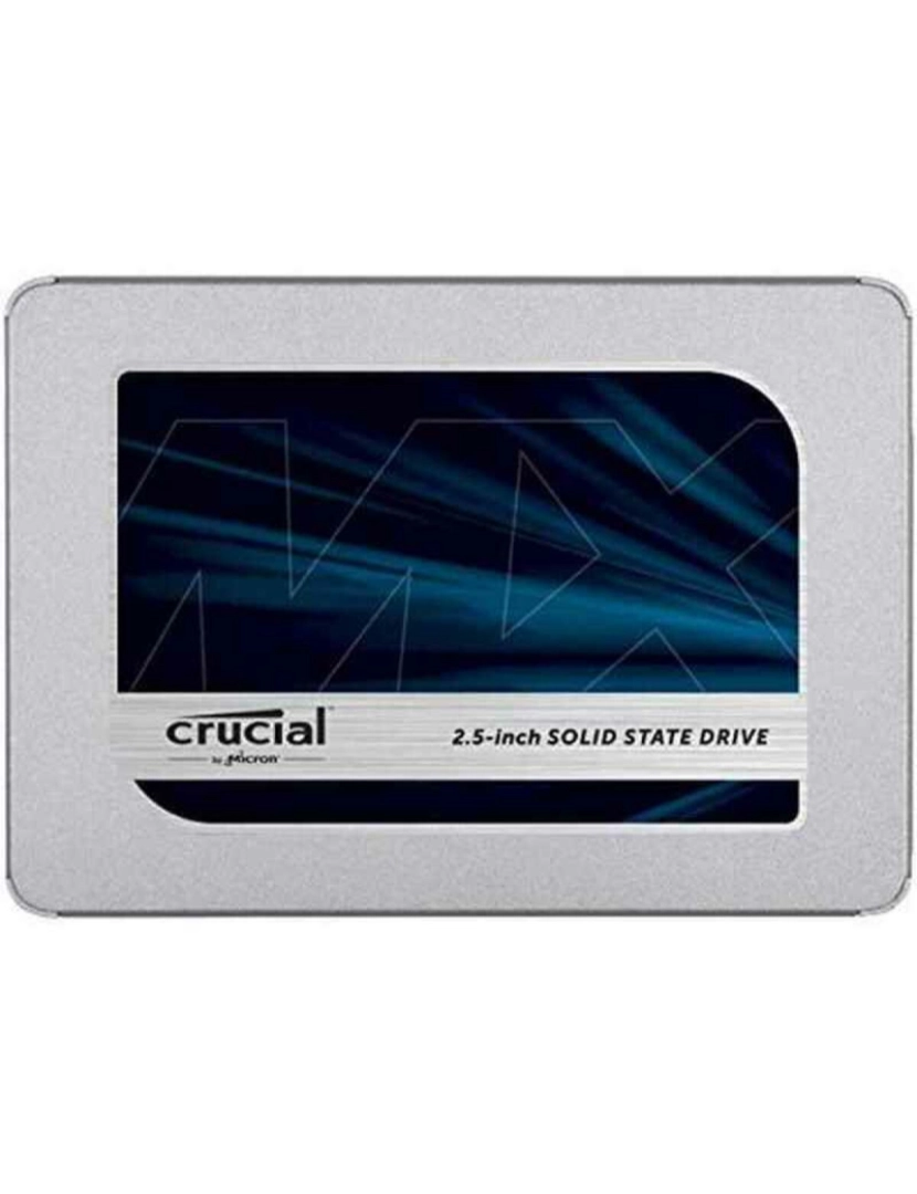 Crucial - Disco Duro Crucial MX500 SATA III SSD 2.5" 510 MB/s-560 MB/s