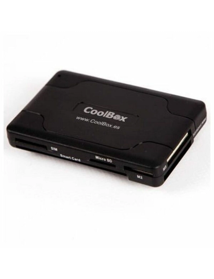 CoolBox - Leitor de cartões inteligentes CoolBox CRE-065 USB 2.0 Preto