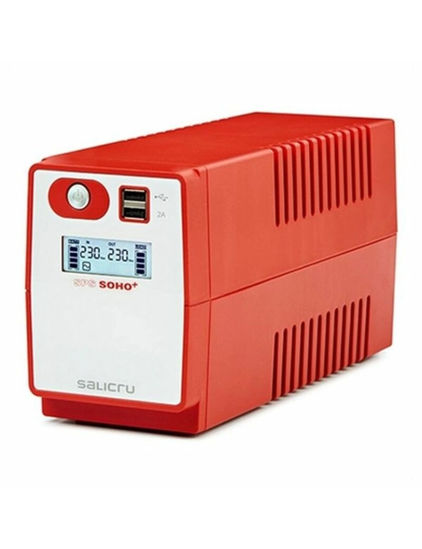 Salicru - Sistema de Fornecimento Ininterrupto de Energia Off Line Salicru 647CA000001 300W Vermelho