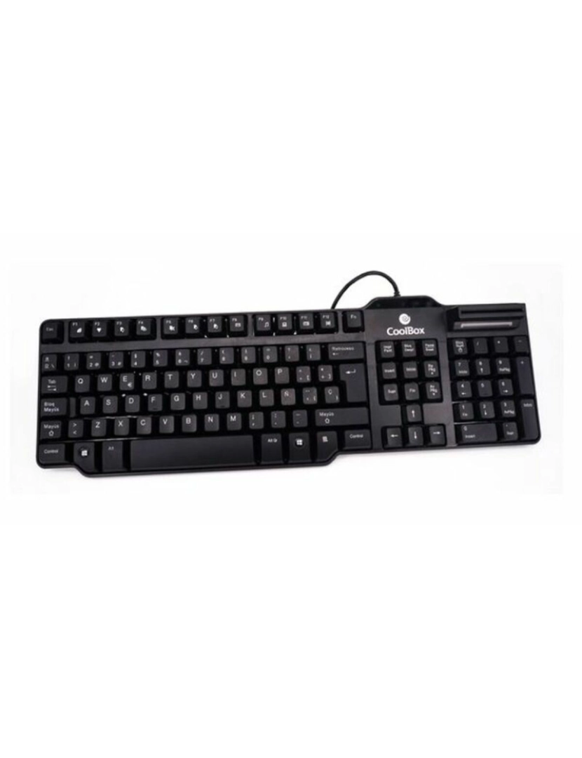 imagem de Teclado com Leitor CoolBox COO-TEC02DNI Preto4