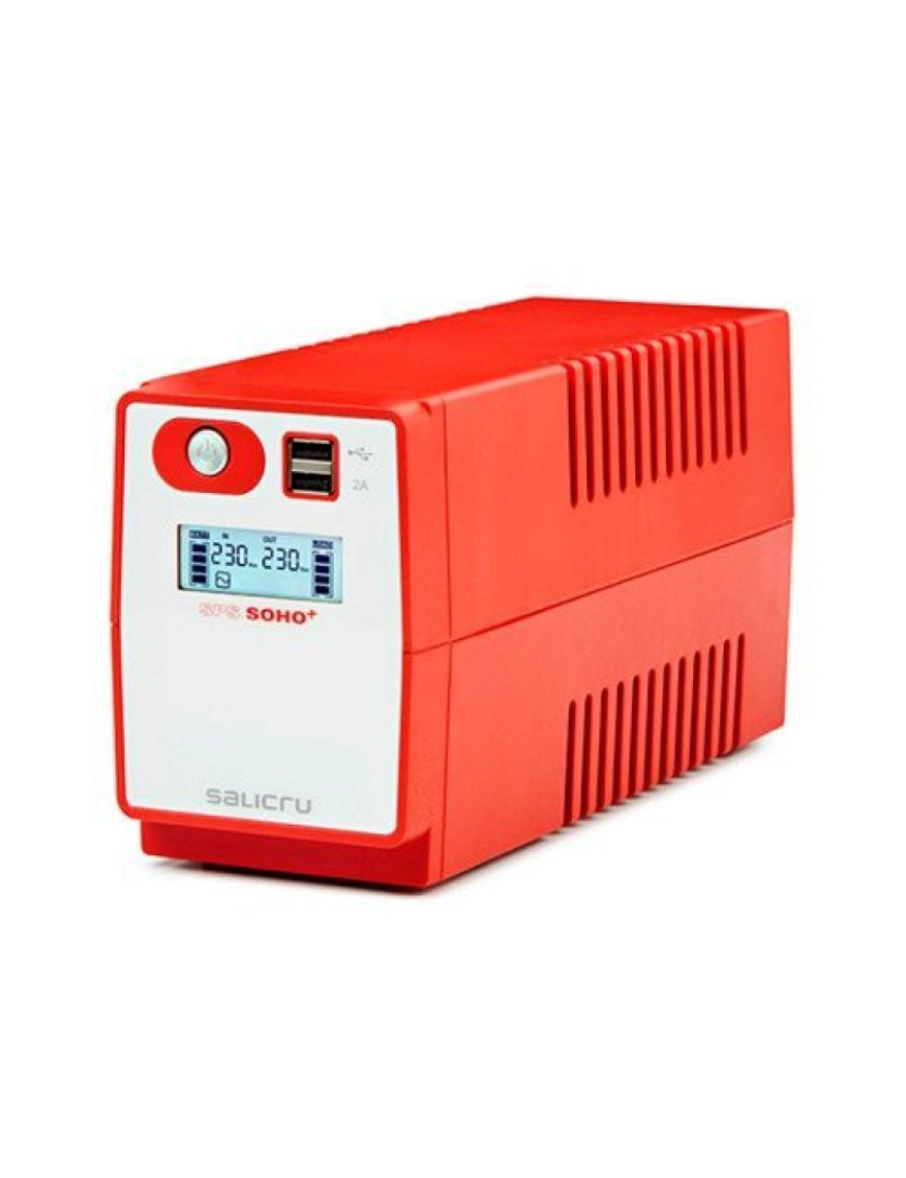 Salicru - Sistema de Fornecimento Ininterrupto de Energia Off Line Salicru 647CA000003 360W Vermelho