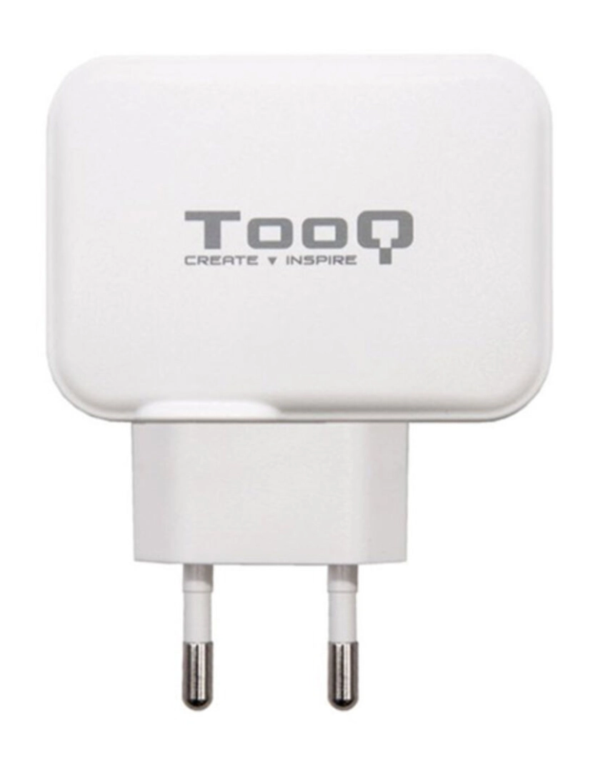 imagem de Carregador USB  Parede TooQ TQWC-2SC02WT2