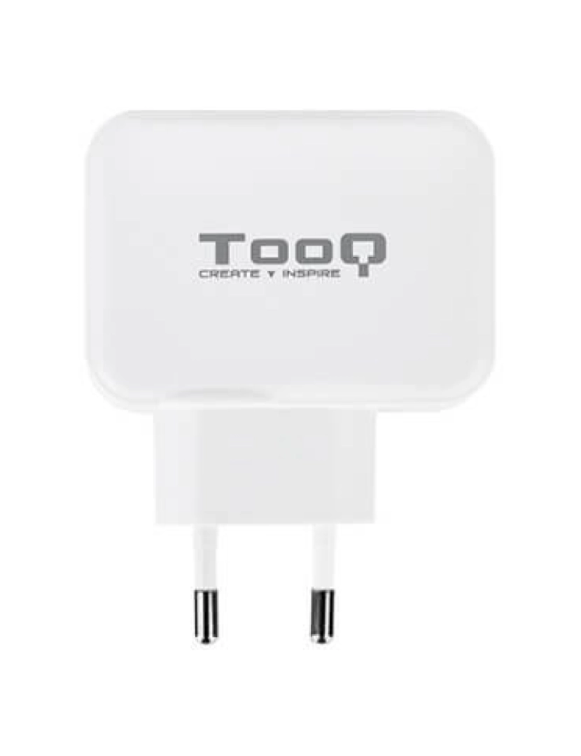 imagem de Carregador USB  Parede TooQ TQWC-2SC02WT1