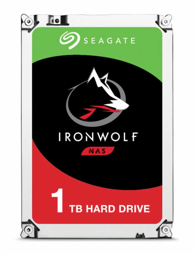 Seagate              - Disco Duro Seagate IRONWOLF NAS 3.5" Sata III