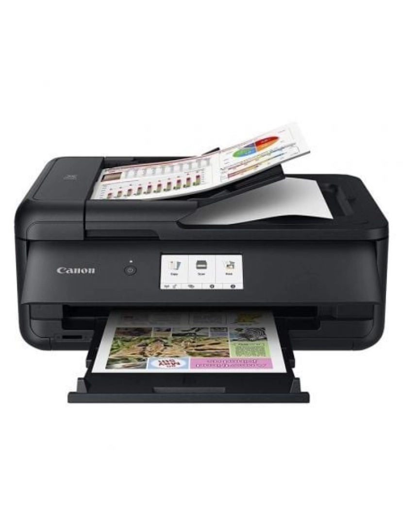 Canon - Impressora multifunções Canon Pixma TS9550 15 ppm Preto