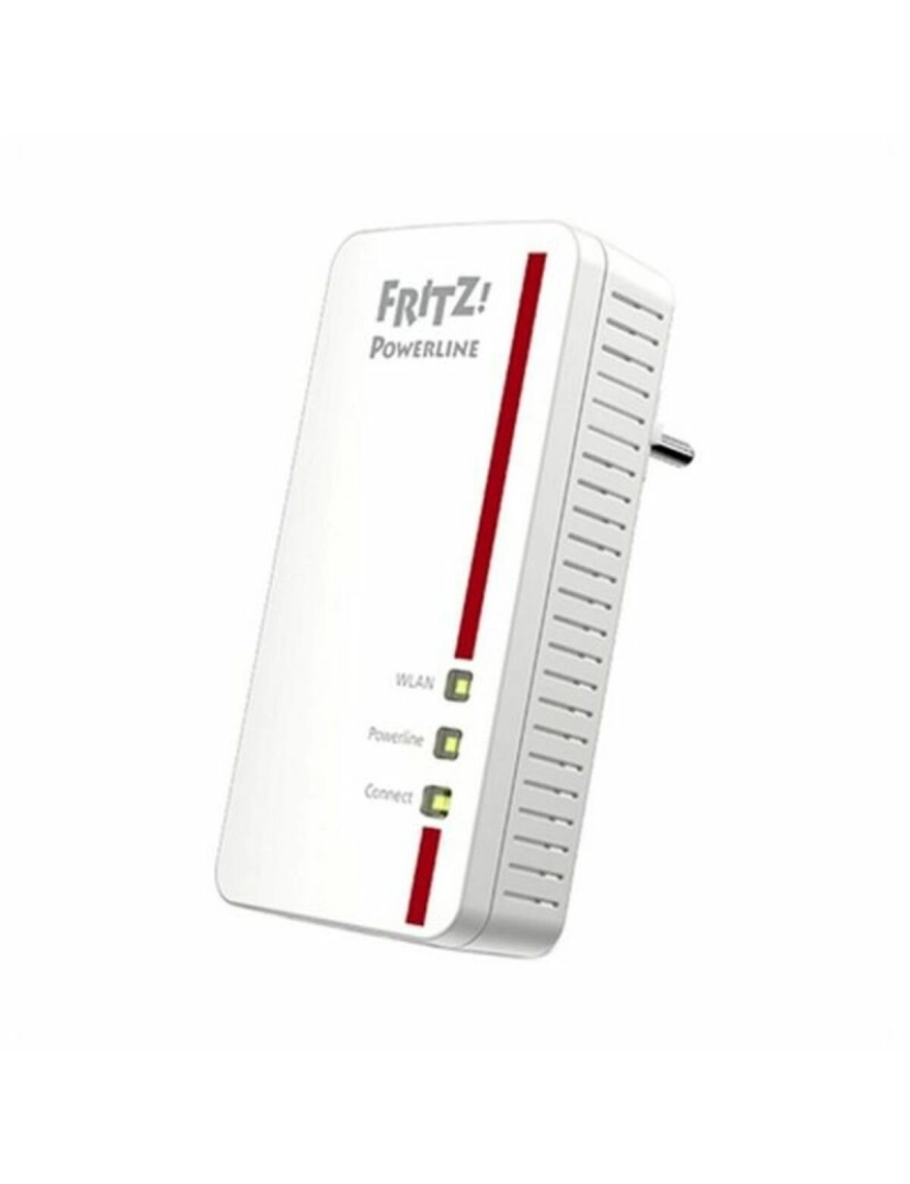 Fritz! - Adaptador PLC Fritz! WLAN 1260E 866 Mbps 5 GHz Branco Vermelho