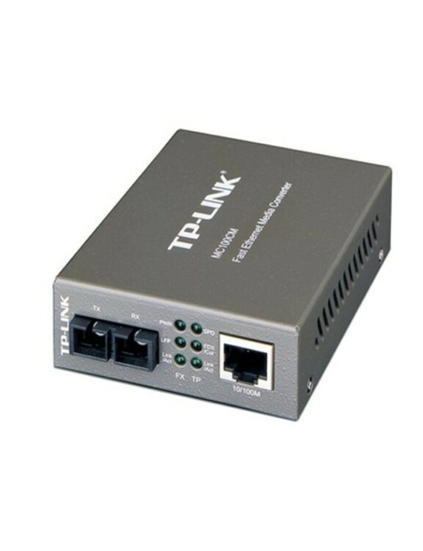 Tp-Link - Conversor Multimédia Multimodo TP-Link MC100CM 100 Mbps Cinzento