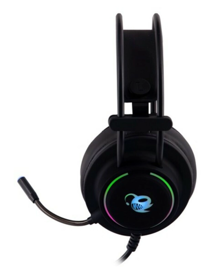 imagem de Auriculares com microfone para Vídeojogos CoolBox DG-AUR-01 Preto2