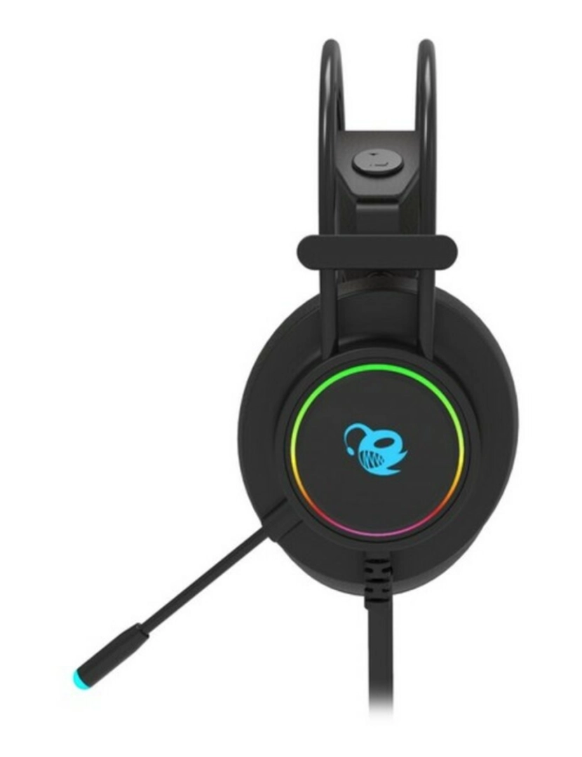 imagem de Auriculares com microfone para Vídeojogos CoolBox DG-AUR-01 Preto4