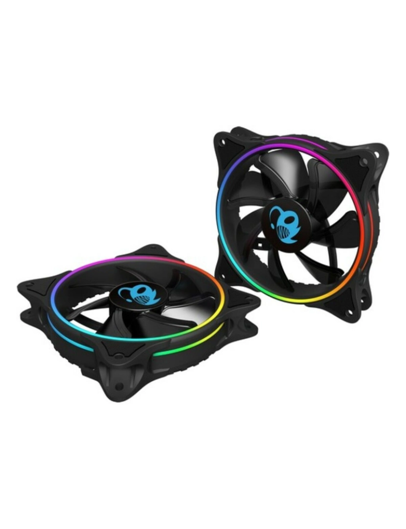 imagem de Ventilador CoolBox Deep Iris Ø 12 cm 1100 rpm RGB4