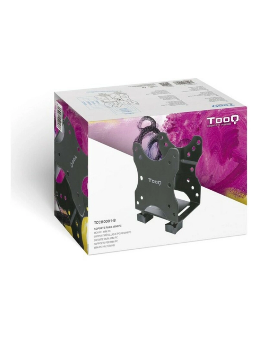 imagem de Suporte para PC TooQ TCCH0001-B 5 Kg Preto3