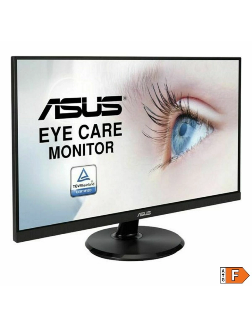 Asus - Monitor Asus VA24DQ Preto Full HD IPS LED 75 Hz 50 - 75 Hz 30 - 85 kHz AMD FreeSync Flicker free