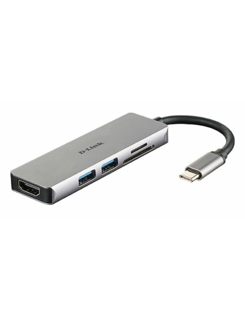 D-Link - Hub USB 3 Portas D-Link DUB-M530