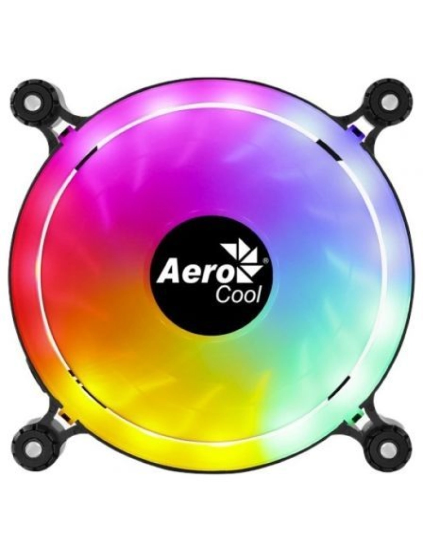 Aerocool - Ventilador Aerocool Spectro 12 FRGB 1000rpm (Ø 12 cm) RGB