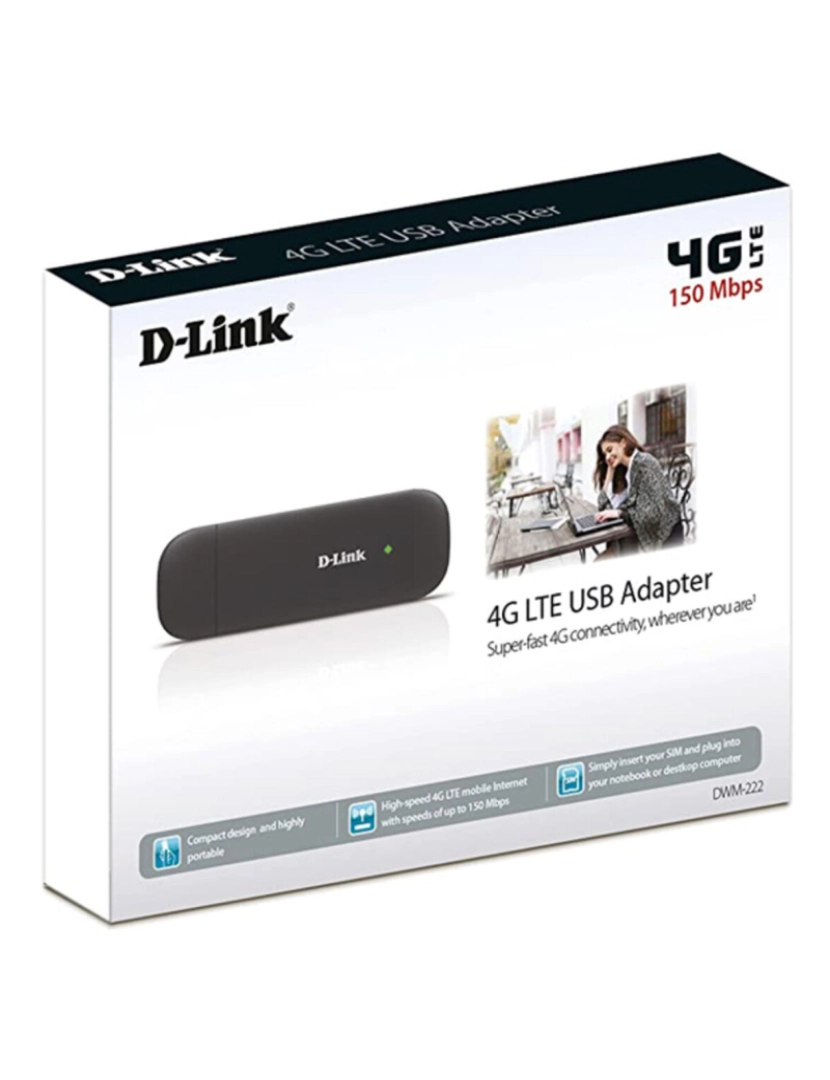 imagem de Adaptador USB Wifi D-Link DWM-2223