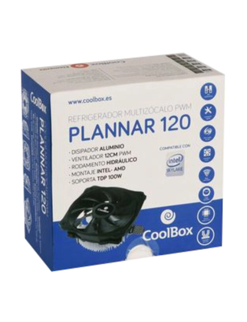 imagem de Ventilador de Caixa CoolBox COO-VCP120-PWM 12 cm 1,8W4