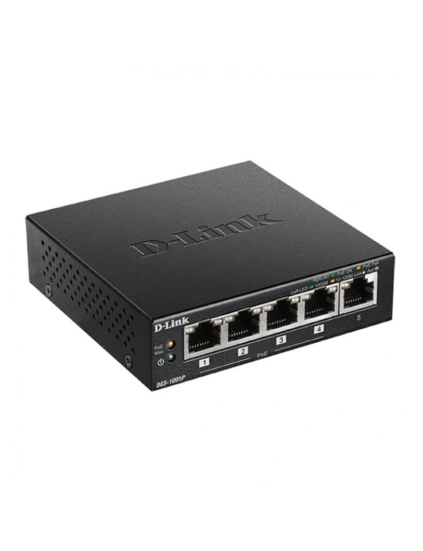 D-Link - Switch D-Link DGS-1005P/E 10 Gbps