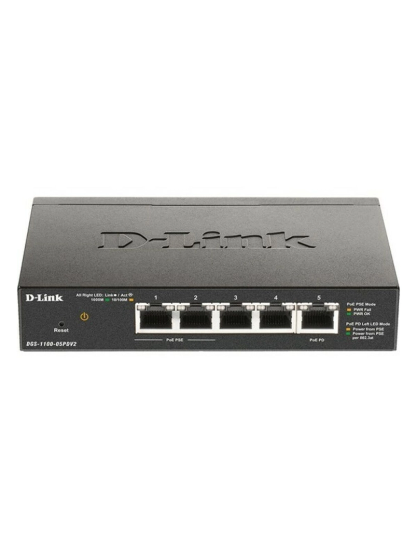 D-Link - Switch D-Link DGS-1100-05PDV2 5xGbE PoE