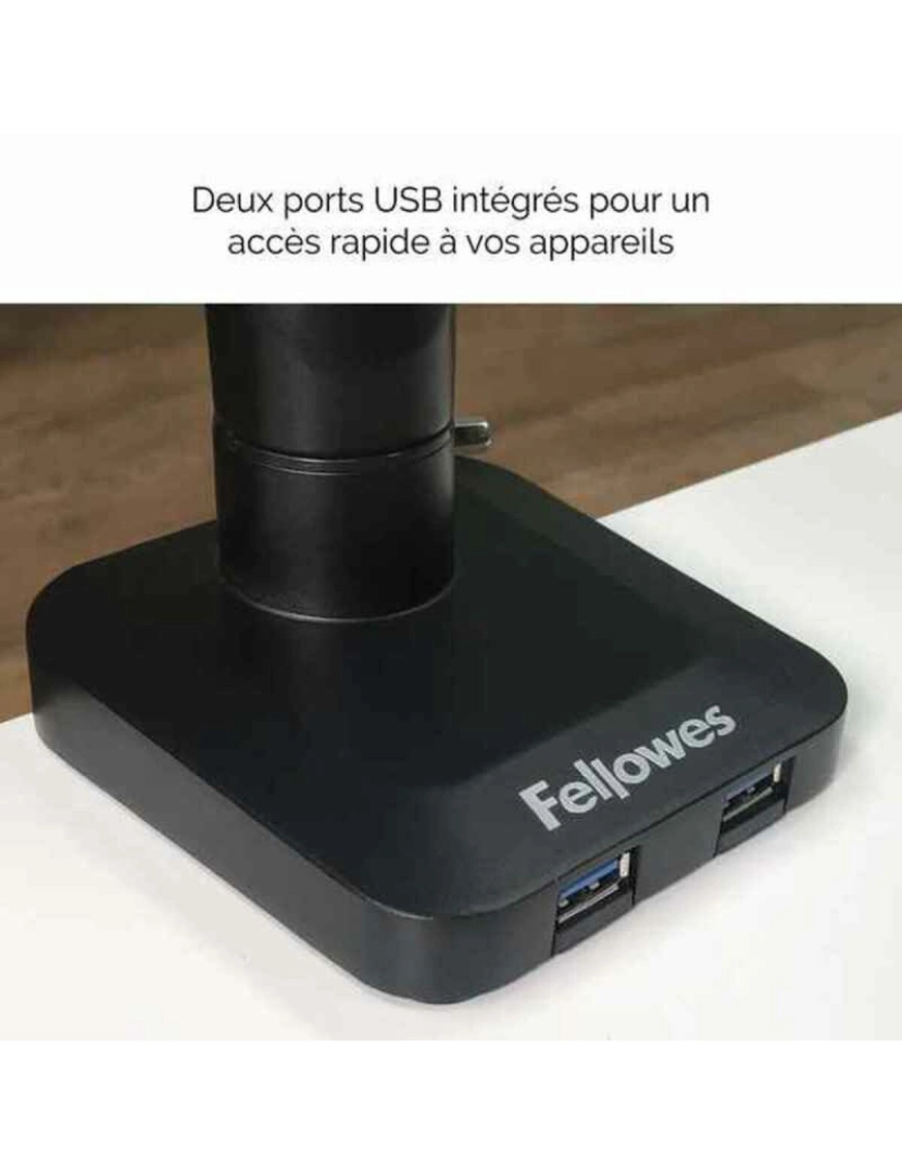 imagem de Suporte para TV com braço Fellowes 8042501 Preto Multibraço3