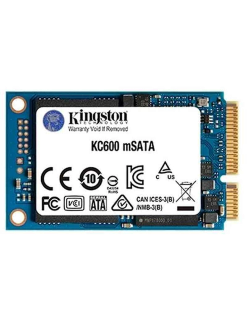 Kingston - Disco Duro Kingston SKC600MS TLC 3D mSATA 1 TB SSD
