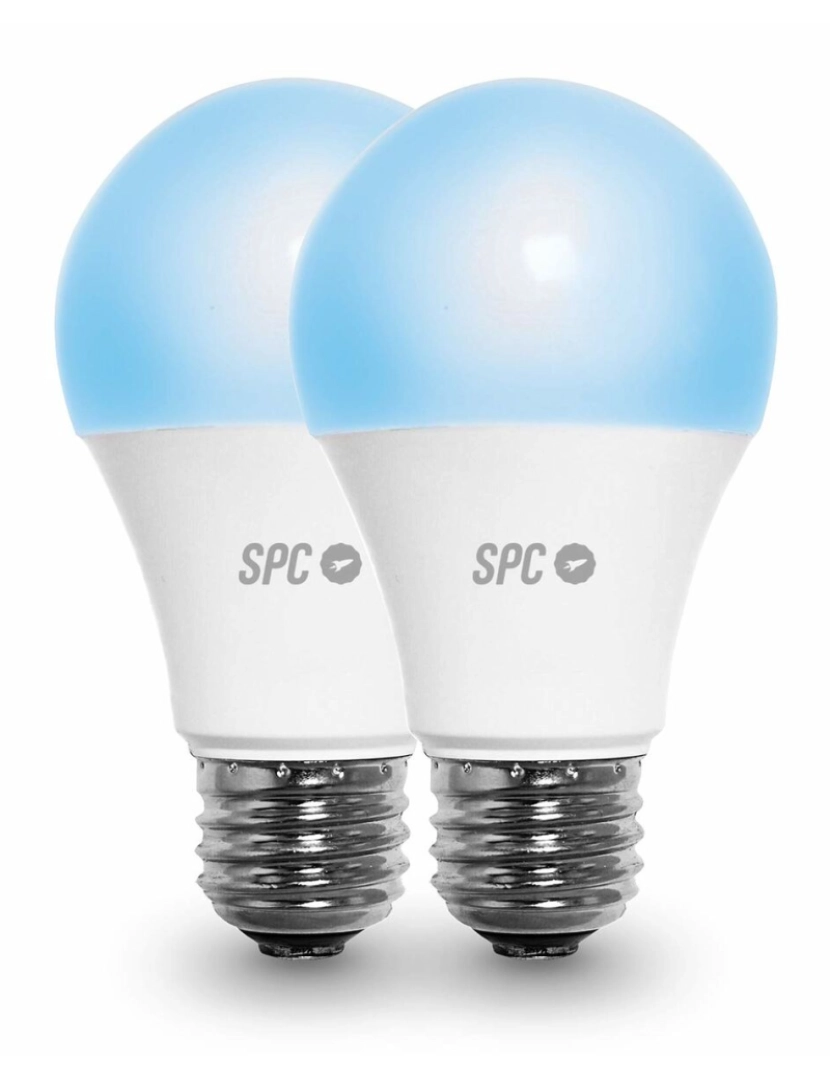 imagem de Lâmpada Inteligente SPC Aura 1050 Wifi 10 W E27 75 W 2700K - 6500K (2 uds)4