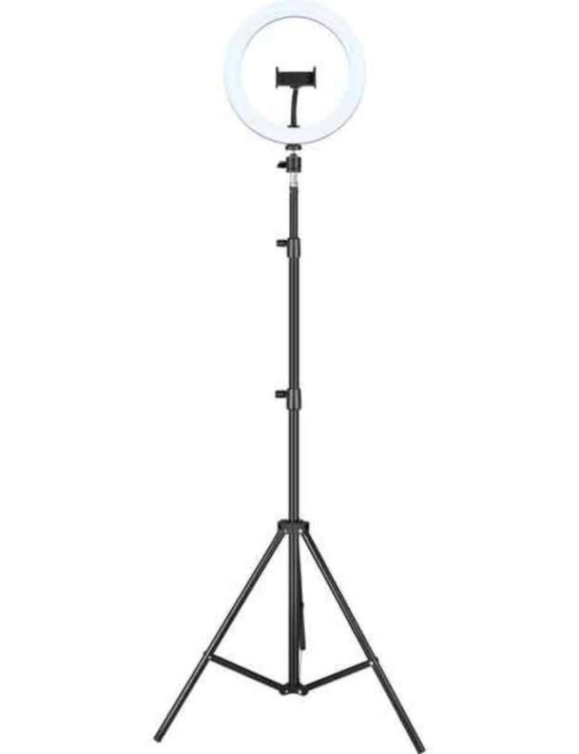 Iggual - Arco de Luz para Selfies iggual IGG317242 Tripé Ø 25 cm