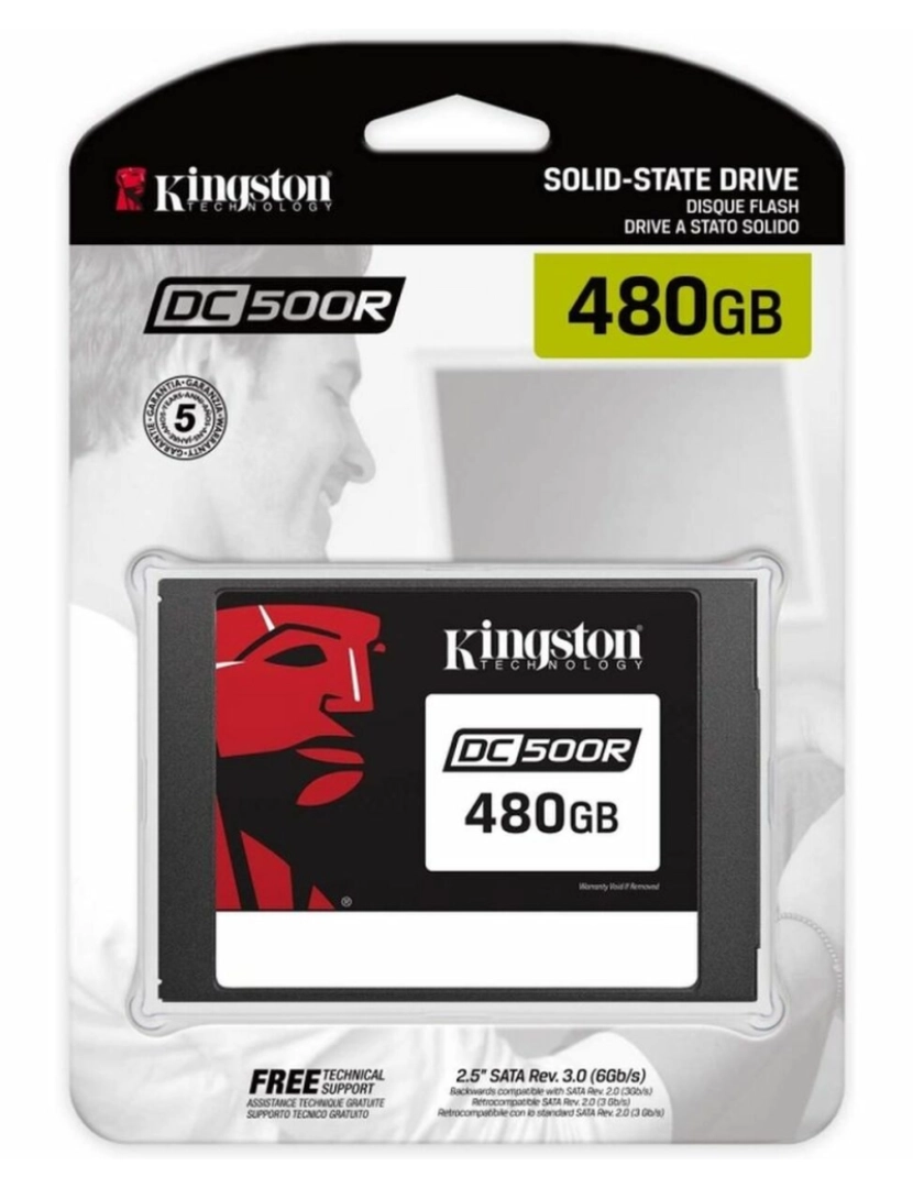 imagem de Disco Duro Kingston SEDC500R/480G 555 MB/s 480 GB SSD2