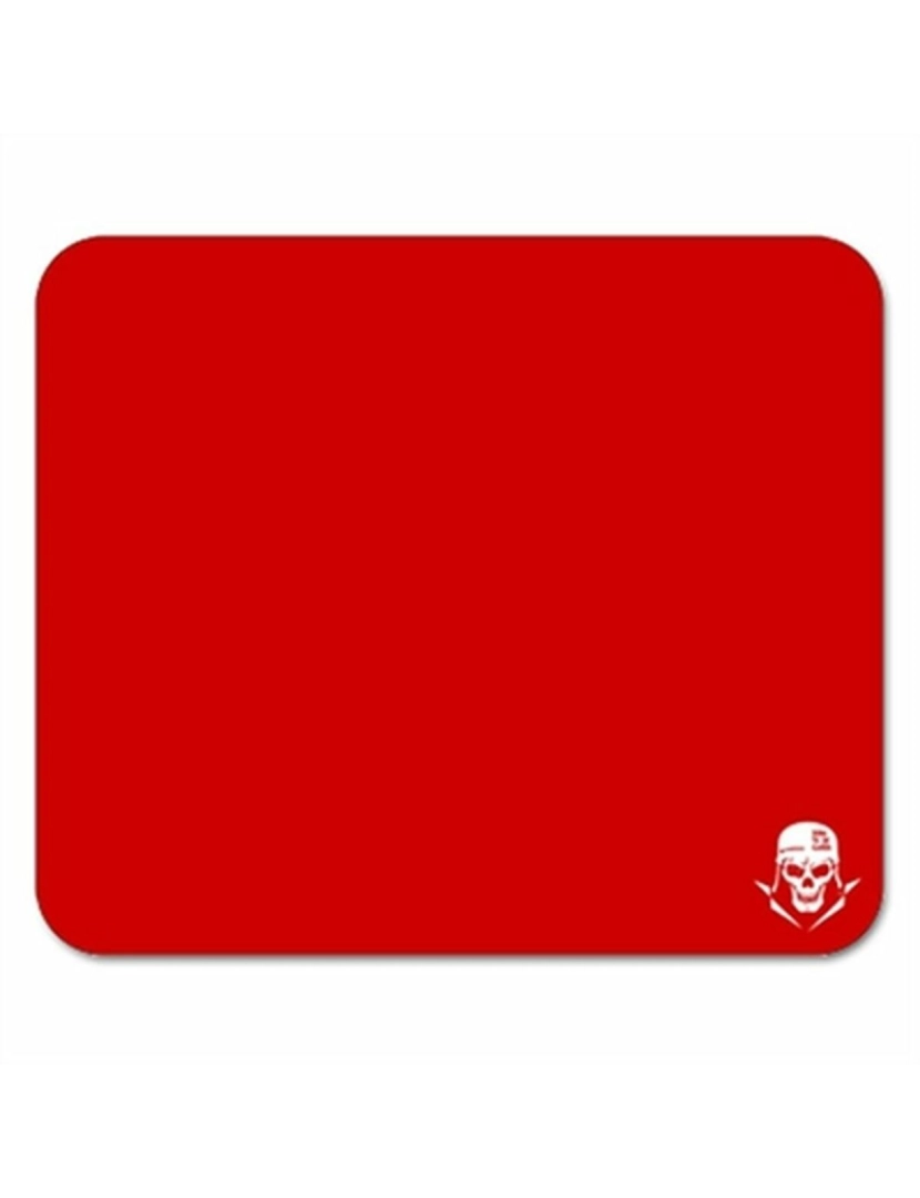 Skullkiller - Tapete de Rato Gaming Skullkiller GMPR1 Antideslizante Vermelho