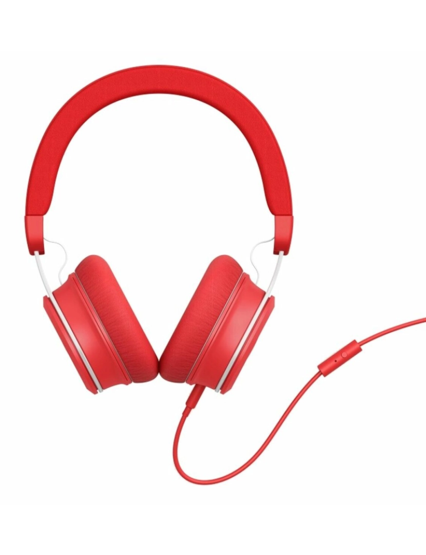 imagem de Auriculares com microfone Energy Sistem Urban 3 Vermelho3