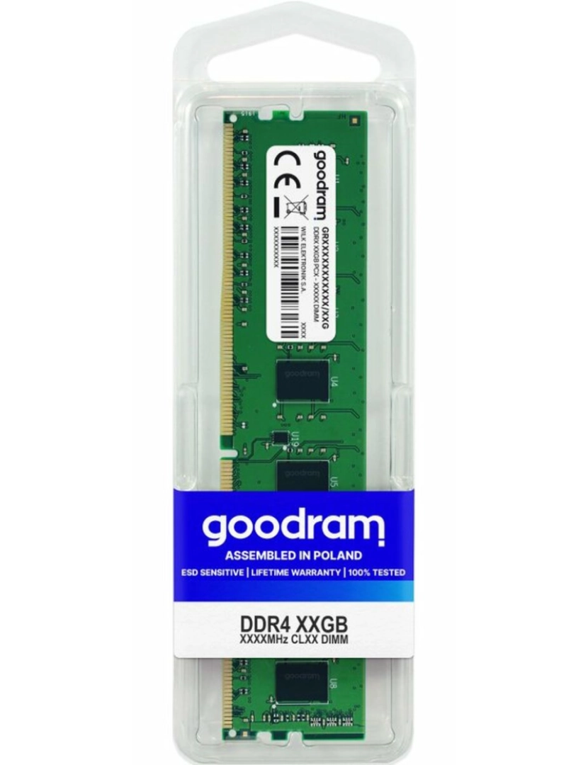 imagem de Memória RAM GoodRam CL22 DIMM 32 GB DDR4 3200 MHZ DDR4 DDR4-SDRAM CL223