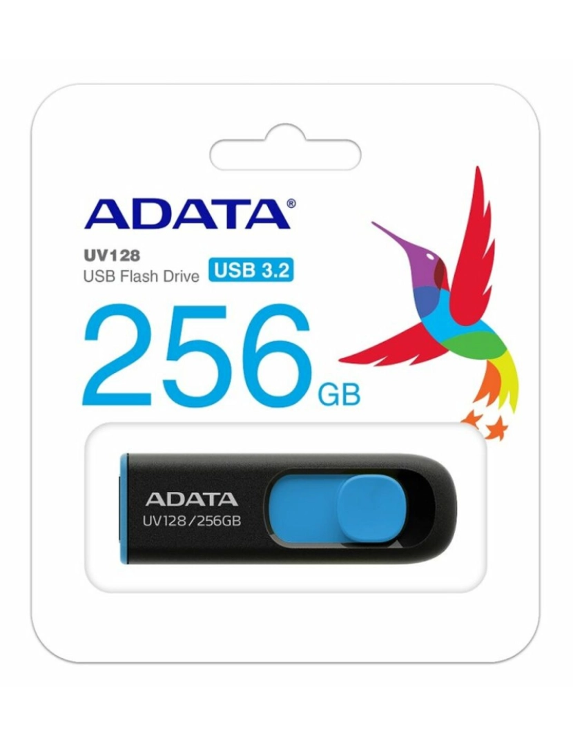 imagem de Memória USB Adata PEN-256ADATA-UV128-B 256 GB 256 GB2