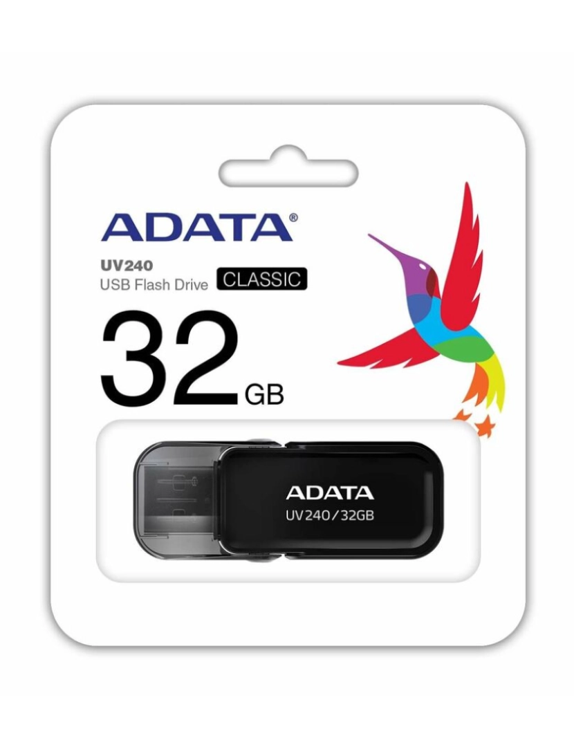 imagem de Memória USB Adata AUV240-32G-RBK Preto 32 GB3