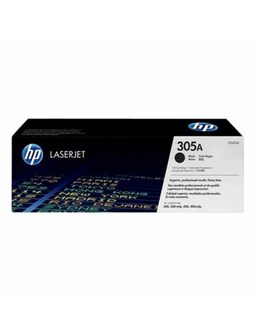 HP - Tóner HP CE410A Preto