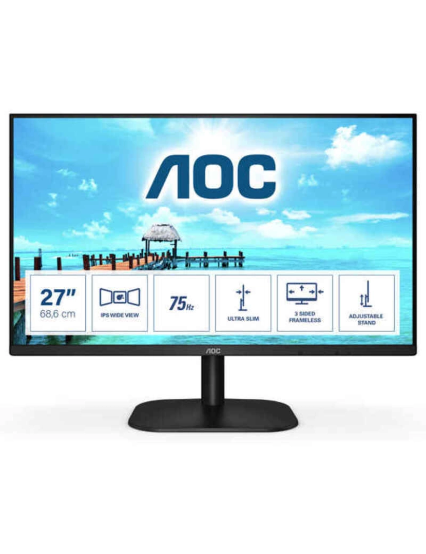 imagem de Monitor AOC 27B2H/EU             27" FHD LCD1