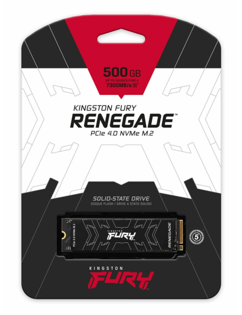 Kingston - Disco Duro Kingston FURY RENEGADE 500 GB SSD