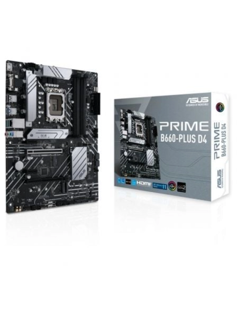 imagem de Placa Mãe Asus PRIME B660-PLUS D4 Intel LGA 17001