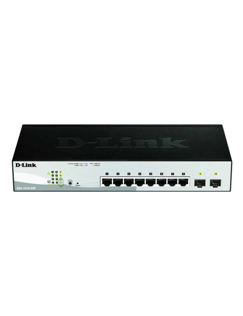 D-Link - Switch D-Link DGS-1210-08P/E Gigabit Ethernet x 8