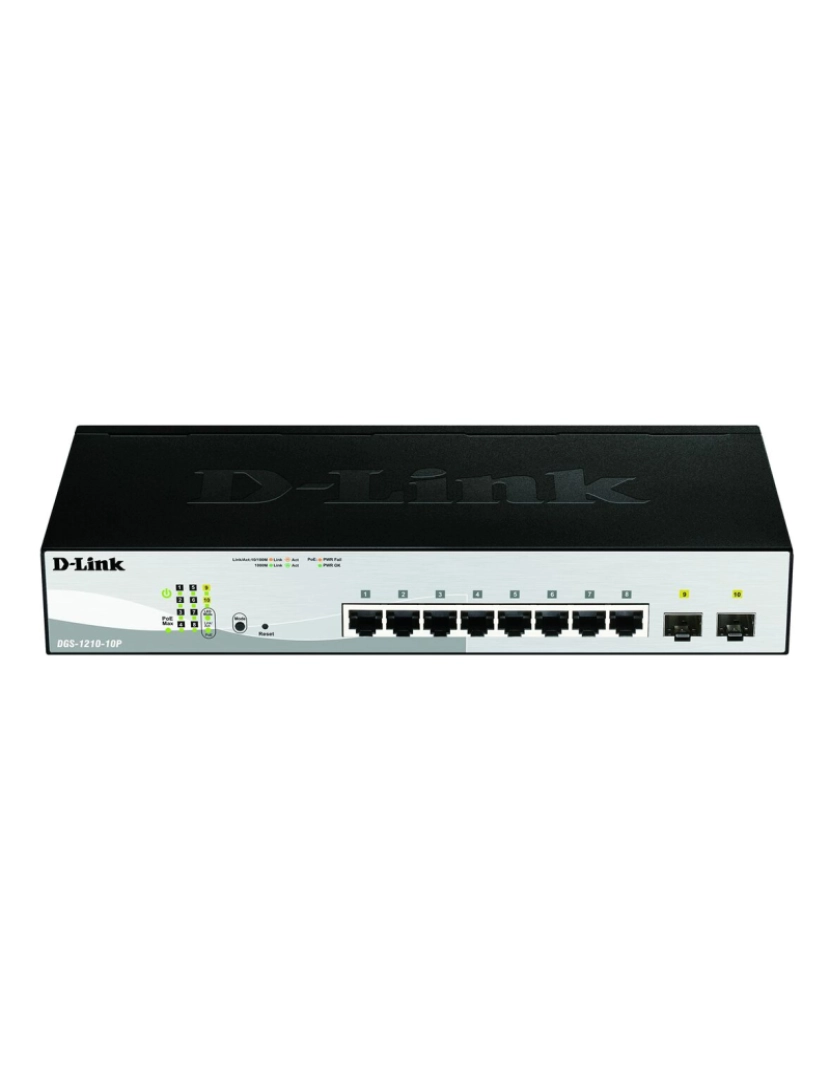 D-Link - Switch D-Link DGS-1210-10P/E RJ45 x 8