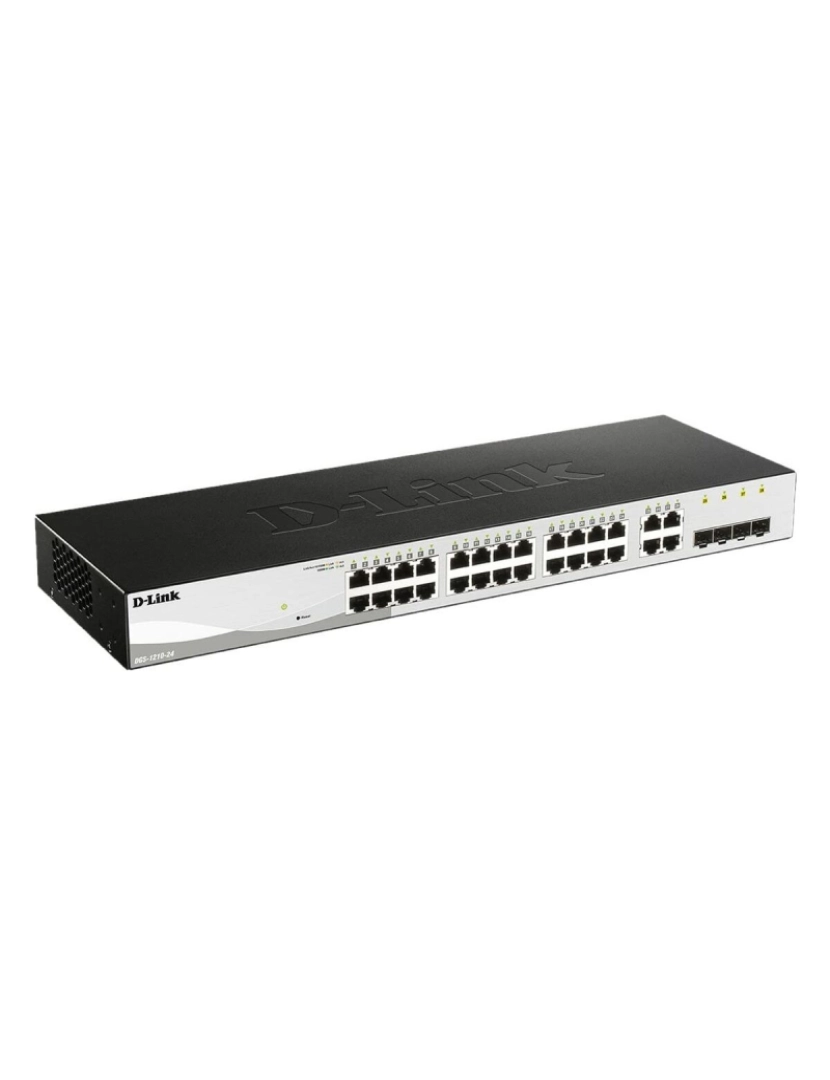 imagem de Switch D-Link DGS-1210-24/E Preto Ethernet LAN 10/100/1000 24 x RJ453