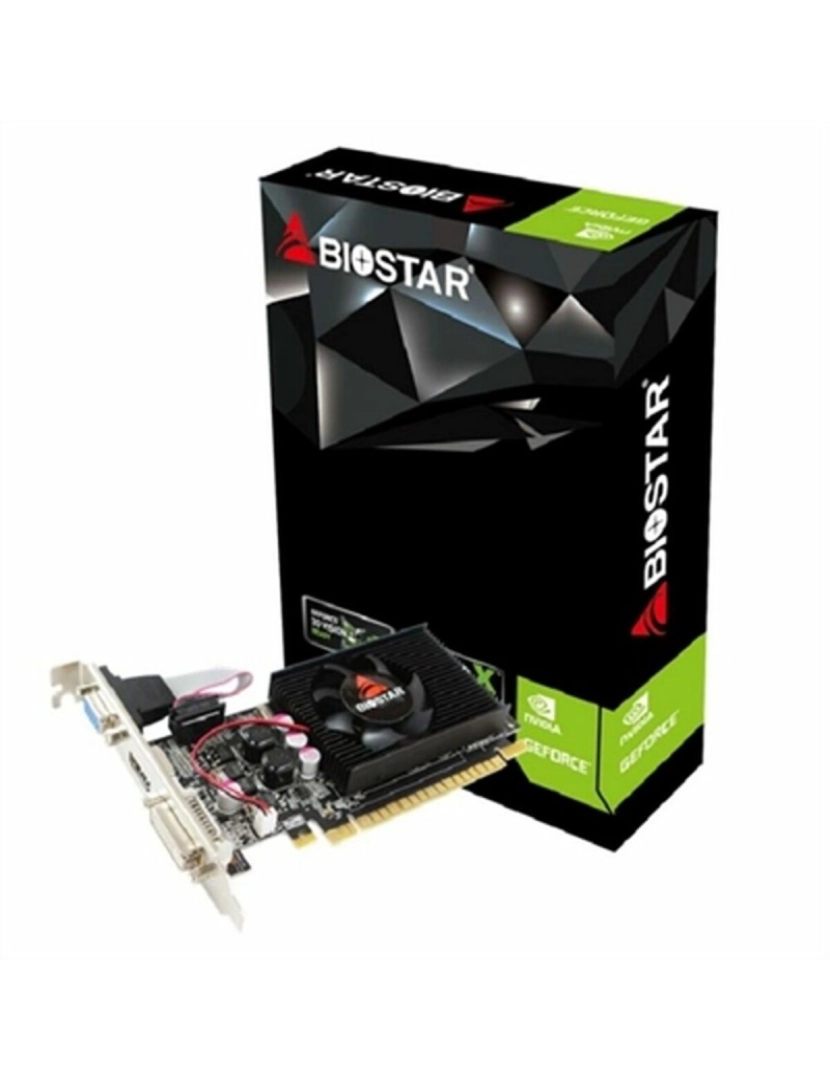 imagem de Placa Gráfica Biostar GeForce 210 1GB1