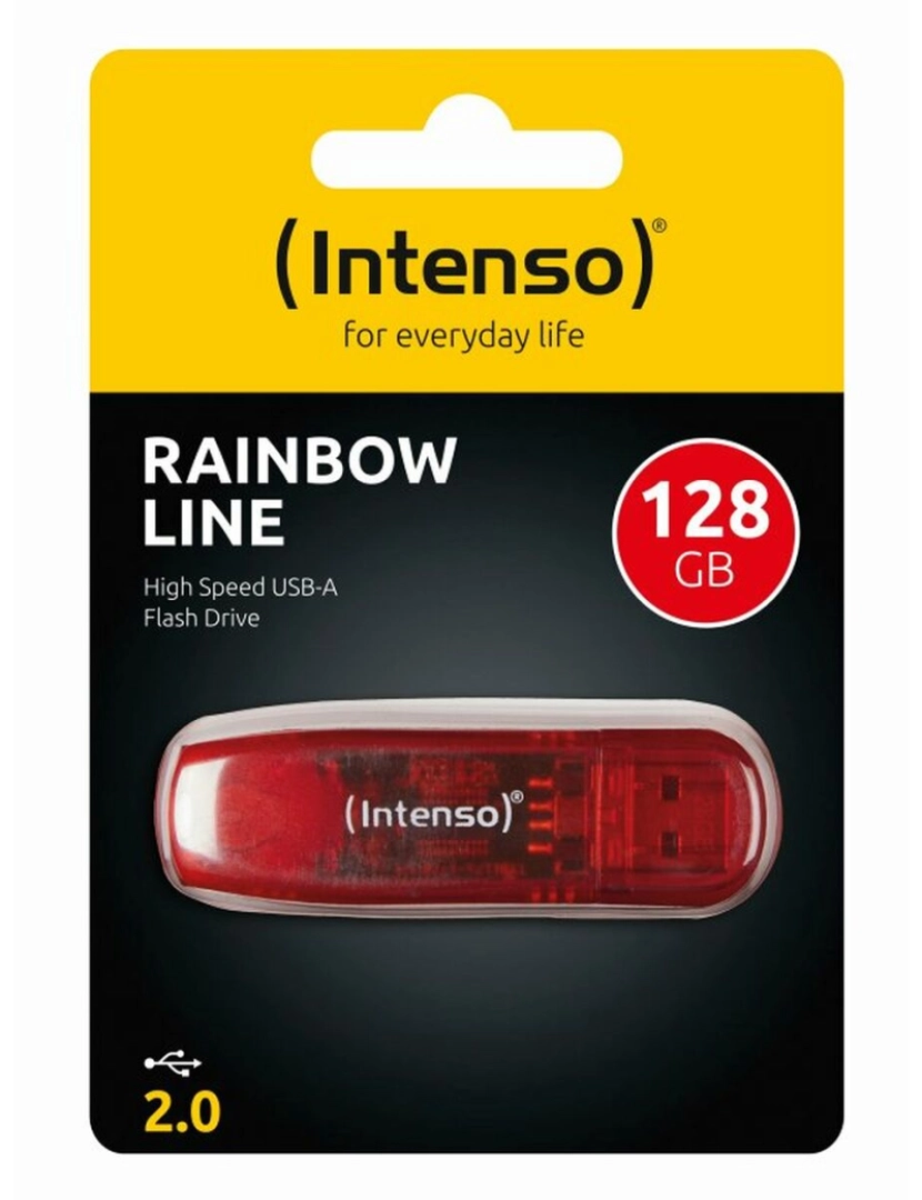 imagem de Memória USB INTENSO Rainbow Line 128 GB3