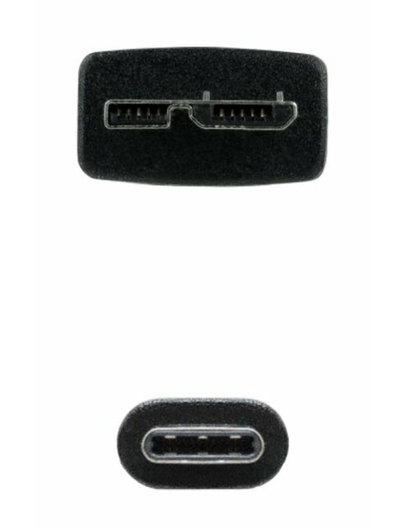 imagem de Cabo USB para micro USB NANOCABLE 10.01.1201-BK2
