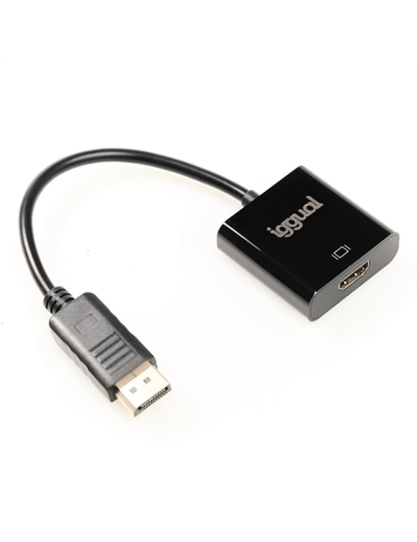 Iggual - Adaptador DisplayPort para HDMI iggual IGG318041