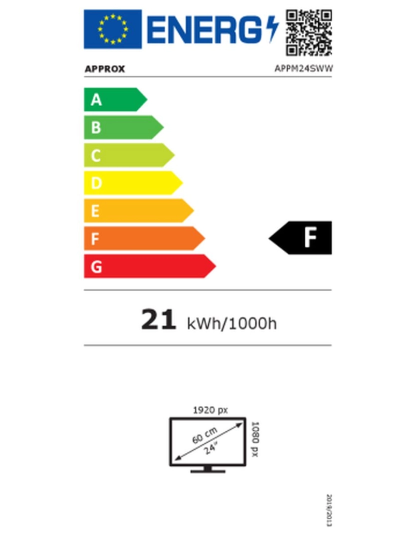 imagem de Monitor approx! APPM24SWW IPS LED 23,8"5