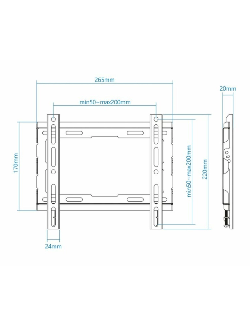 imagem de Suporte TV TooQ LP1043F-B2